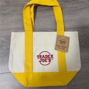 Trader Joe’s Mini Canvas Tote Bag